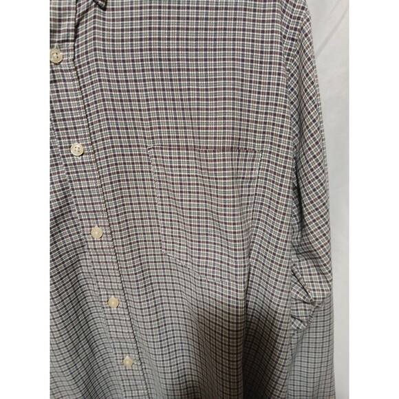 The Mens Store At Store 16.5 Button Down Browns Shirt - Picture 4 of 7